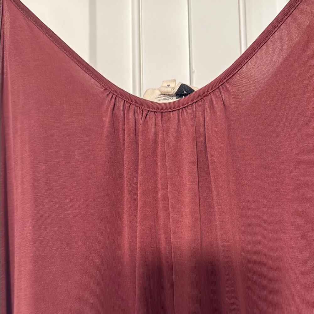 Comfy Rust Jumpsuit - Picture 4 of 7